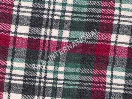 Wool Yarn Dyed Check Fabric
