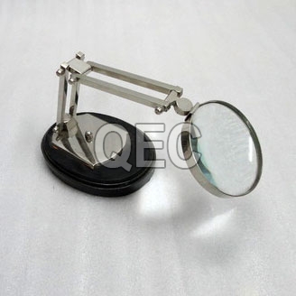 Grade Metals Finely Finished Antique Finish Magnifying Glass
