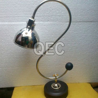 Chrome Nickle S Shaped Table Lamp