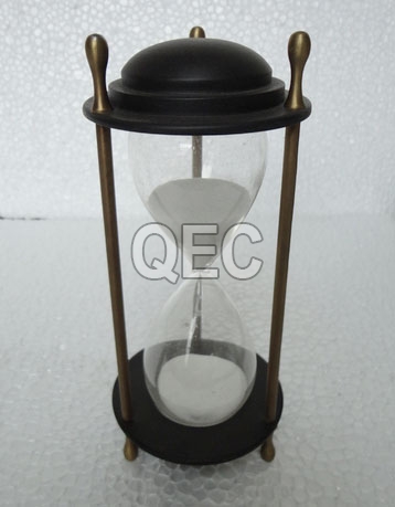 Shiny Brass Finished Sand Timer