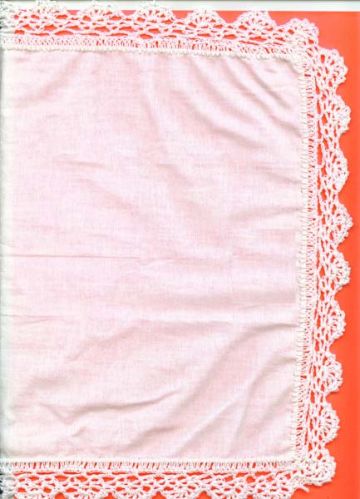 Crochet Border Napkin