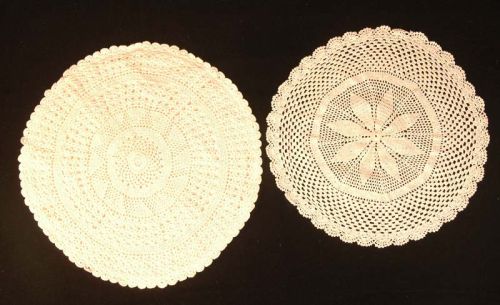 Crochet Round Cushion Cover