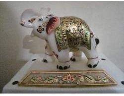 Decorative Elephant Figure