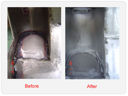 Weld Scale Remover Of Fabricates