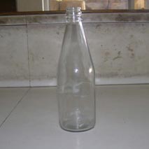 Beverage Glass Bottle, Shape : Round for Storage