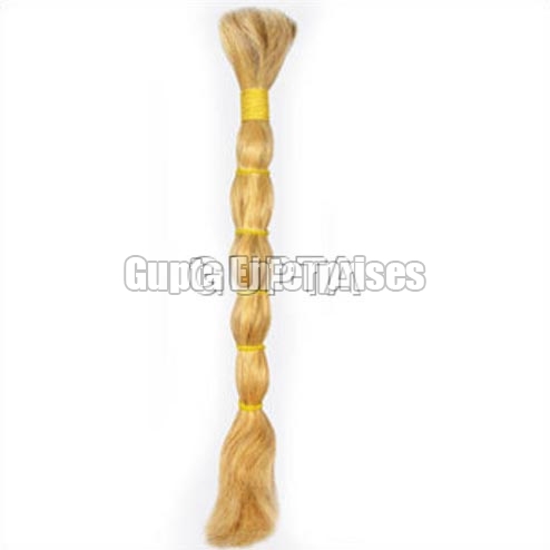 Remy Single Drawn Natural White Hair, For Personal, Parlour, Feature : Easy Fit, Light Weight, Skin Friendly