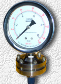 Chemical Sealed Pressure Gauge