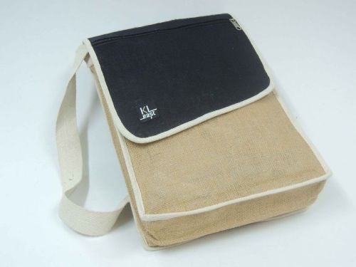 INDARSEN SHAYMLAL Dyed Juco Side Bag