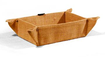 INDARSEN SHAYMLAL Natural Color Jute Tray