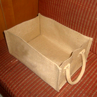 INDARSEN SHAYMLAL COTTON Natural Color Jute Tray