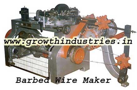 Barbed Wire Making Machine