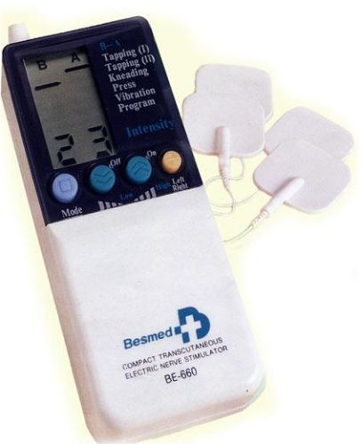 Transcutaneous Nerve Stimulator - Digital, Certification : ISO, CE.