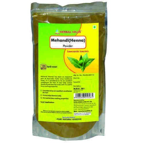 Herbal Heena Mehandi Powder - 100 Gms Powder