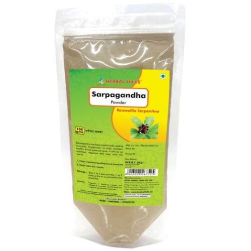 Sarpagandha Powder - 100 Gms Powder