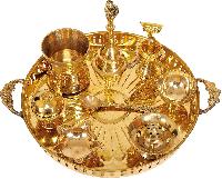 Brass Pooja Items, Style : Religous