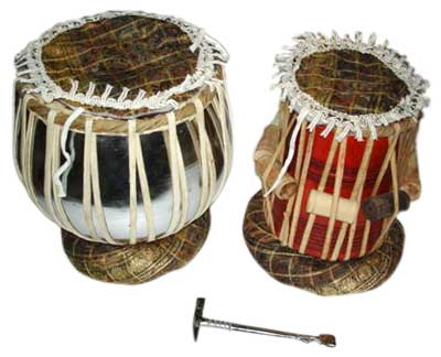 Optimum Quality Materials. Steel Tabla Sets