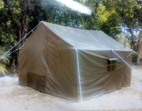 57.5kg Plain Army Tent, Size : 5.5 Meter X 8.25 Meter