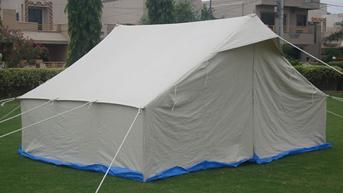 Cotton Relief Tent, For Camping, Disasters, Outdoor, Picnic, Size : Multisizes