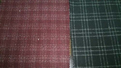 Checked Suiting Fabric