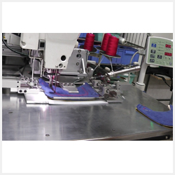 AUTOMATIC VISOR STITCHING MACHINE