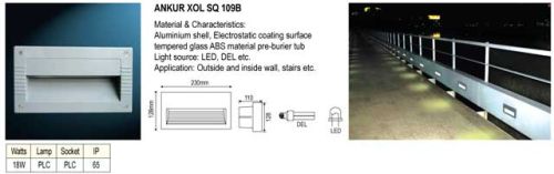 Outdoor Light (ankur Xol Sq 109b)