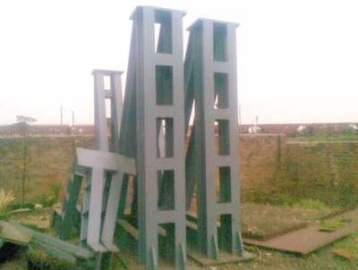 Tilting Ladle Furnace Base Frame