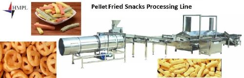 Pellet Fried Snacks Food Processing Line, Capacity : 90 KG/HR -1180 KG/HR