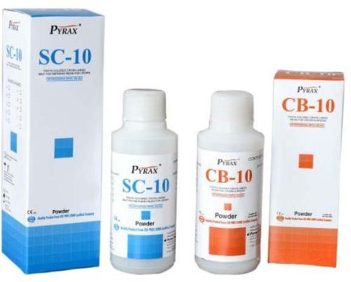 Pyrax SC10 Tooth Colored Powder Vita Shades Cold Cure