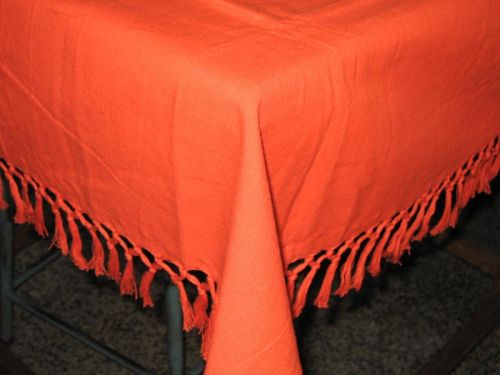 Cotton Woven Table Cloths, Style : Solid Plain Dyed