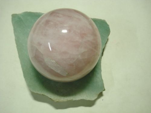 Polished Sphere Rose Quartz, Form : Solid