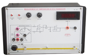MEASUREMENT OF TEMPERATURE USING R.T.D