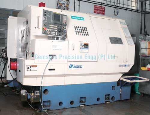 Gemsons Miyano 8-axis Turnmill Center