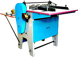 Creasing perforating machine