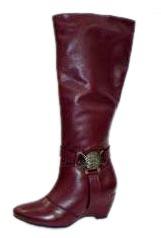 Leather Ladies Boot, Color : Pink, Packaging Type : Paper Box