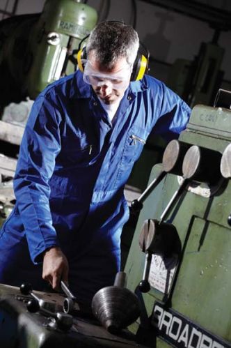 Cotton Deluxe Coverall, For Industrial, Constructional Use, Gender : Unisex