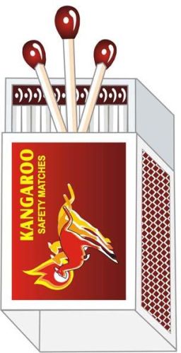 Black Wooden Safety Matches, For Home, Industrial, Feature : Easy To Carry, Eco Friendly