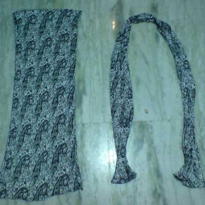 Polyester Stole Item Code : Ae-1673, Size : 50x160cm