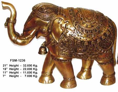 BAF - 07 Brass Animal Figures, Size : Multisize