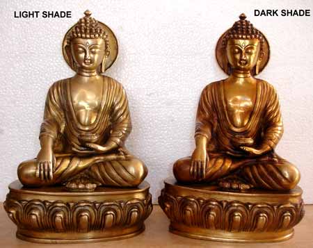 Brass Buddha Statue BBS - 20