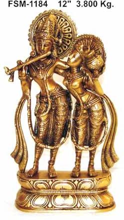 Smart Brass Radha Krishna- Brk-07