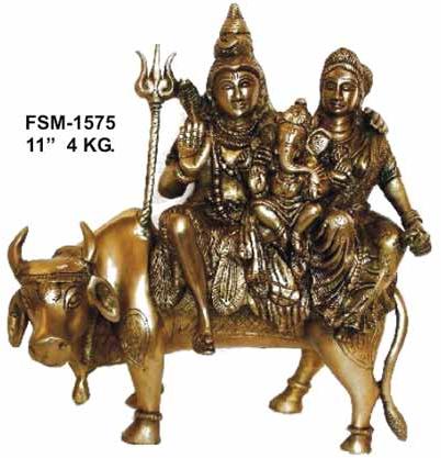 Smart Brass Shiva Statue- BSS-15