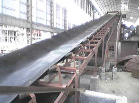Automatic Electric Steel Fixed Belt Conveyor, Shape : Rectangular
