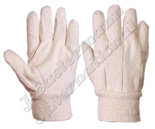 Cotton Hotmil Gloves With Knitted Wrist JEI 1140