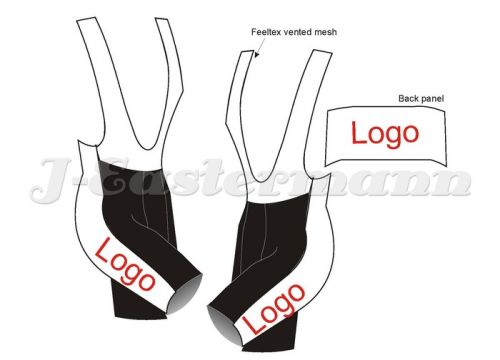 Customizable Sublimated Cycling Bib Short JEI-9505, Brand Name : OEM