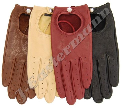 Ladies Leather Driving Gloves JEI 02505, Brand Name : OEM