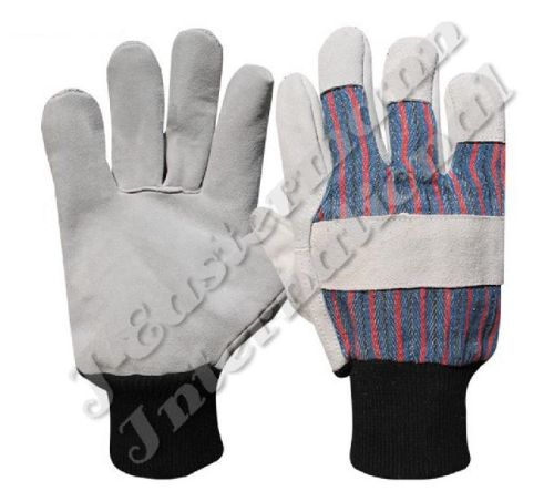 Leather Garden Work Gloves JEI-1128, Brand Name : OEM