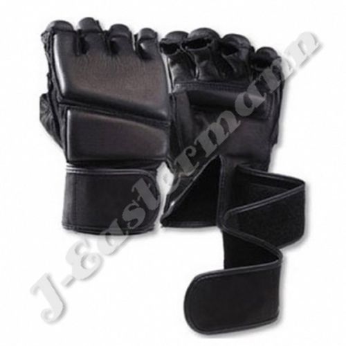 Leather MMA Grappling Gloves JEI-G005, Brand Name : OEM