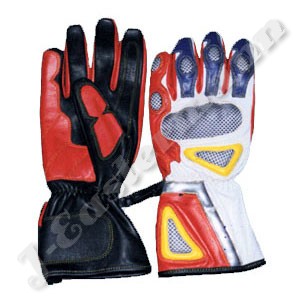 Leather Motorcycle Racing Gloves JEI-1192, Brand Name : OEM
