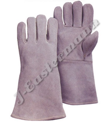 Leather Welding Gloves JEI-1132, Brand Name : OEM