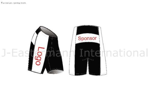 Mens Customizable 6 Panel Pro Cycling Short JEI-9198